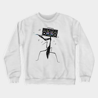 Praying Mantis Music Radio Crewneck Sweatshirt